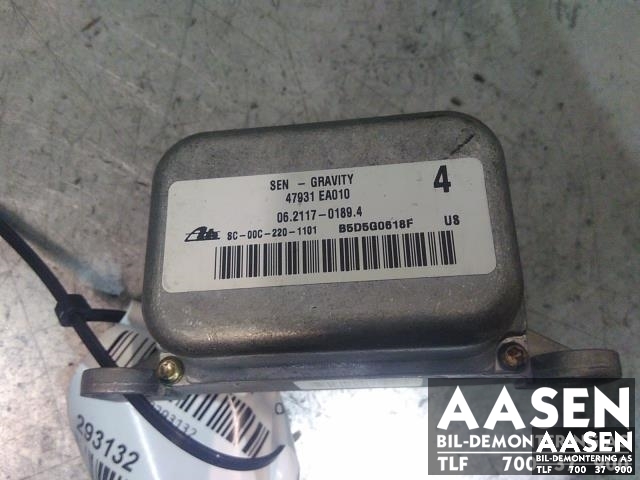 Sensor akselerasjonssensor/ESP DUO til Nissan Pathfinder 2005-2010 (Fase 1) (R51) (R51) (47931 EA010|)