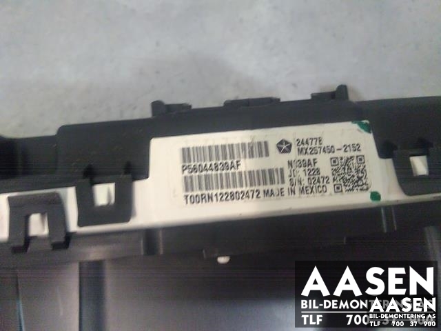 Instrumentpanel til Dodge Journey 2008-2010 (P56044839AF|)