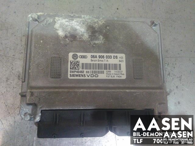 Styreenhet motor til Audi A3, 2003-2008 (Type II, Fase 1)  (SIEMENS|06A 997 034 AX)
