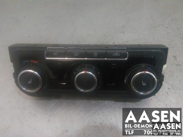 Varmeapparat betjening til VW Caddy, 2010-2015 (Type III, Fase 2) (7N0907426AQ)