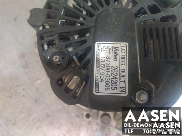 Dynamo til Kia Rio 2011-2017 Type III  (VALEO|37300-03605|)