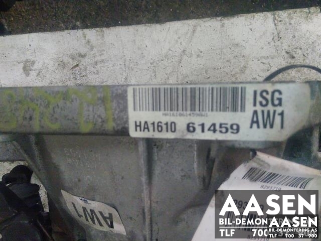 Girkasse manuell til Kia Rio 2011-2017 Type III (HA1610 61459|43000 02AW1|)