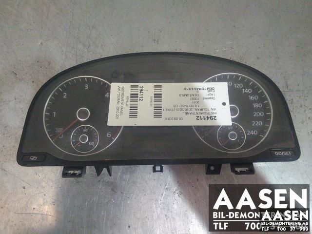 Instrumentpanel til VW Touran 2010-2015 (Type I, Fase 3) (1T0920875A|)