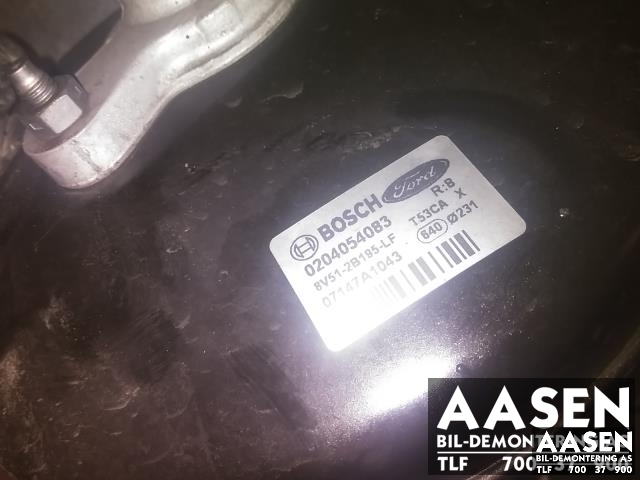 Bremsekraft-forsterker til Ford Fiesta 2013-2017 (Type VI, Fase 2)  (BOSCH|8V51-2B195-LF|0204054083|)