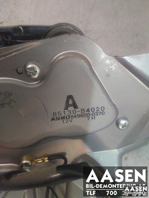 Viskermotor bakrute til Daihatsu Terios 2006-->> (Type II)  (ASMO|85130-B4020|)