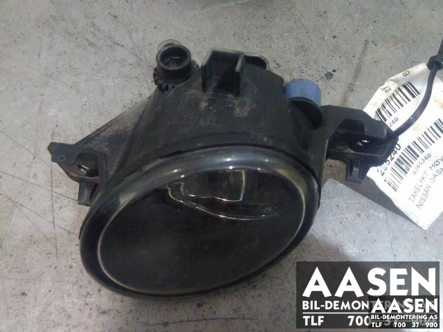 Tåkelykt høyre foran til Nissan Qashqai 2007-2010 (Type I, Fase 1) (VALEO|26150 89905|)