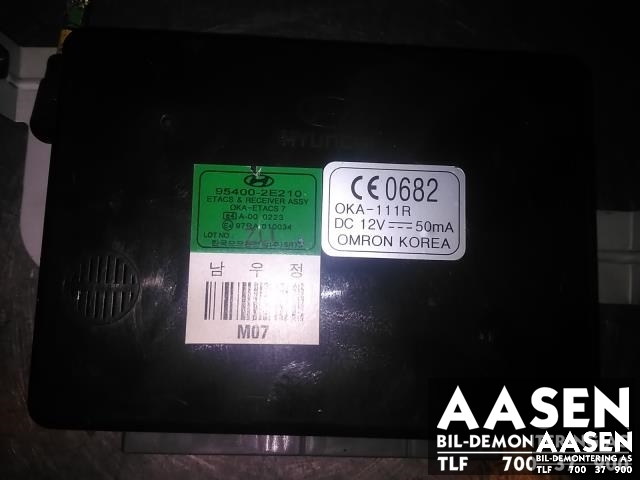 Styreenhet diverse til Hyundai Tucson 2003-2009 (95400-2E210|)