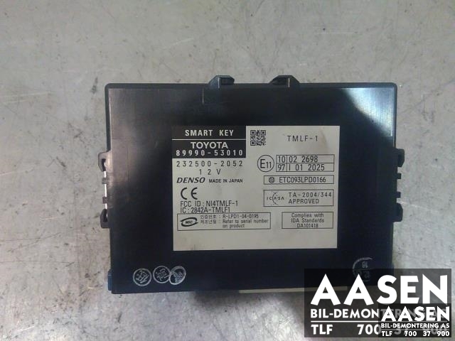 Styreenhet diverse til Lexus IS 2006-2013 (Type II) (XE20) (XE20) (DENSO|89990-53010|)