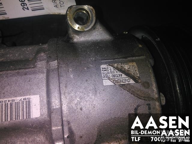 Aircondition kompressor til Toyota RAV4 2013-2015 (Type IV, Fase 1) (DENSO|8831042370|)