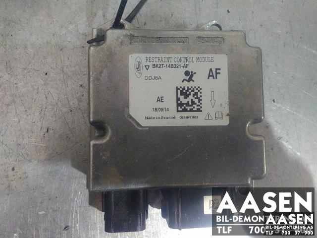 Airbag elektronikk til Ford Transit Custom, 2013-2023 (Type I)  (BK2T-14B321-AF)