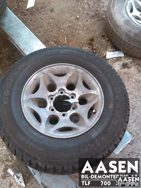 Felg aluminium til Mitsubishi Pajero Sport, 1999-2001