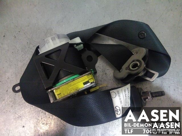 Sikkerhetsbelte foran høyre til Toyota Yaris 2006-2009 (Type II, Fase 1) (TAKATA|73210-0D200|)