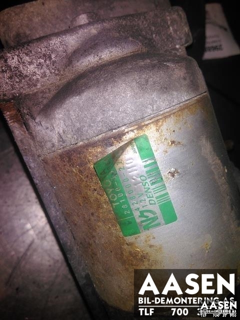 Starter diesel til Toyota Yaris 2006-2009 (Type II, Fase 1)  (DENSO|28100-33080|)