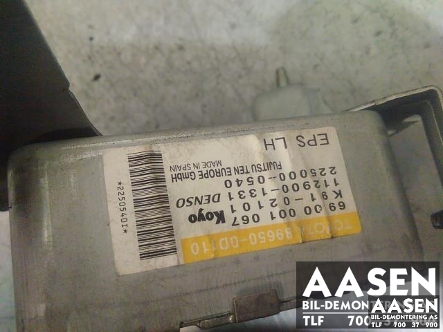 Styreenhet diverse til Toyota Yaris 2006-2009 (Type II, Fase 1) (FUJITSU|89650-0D110|)