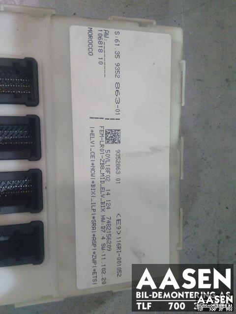 Styreenhet diverse til BMW 1-Serie 2011-2015 (Fase 1) (F20/F21) (F20/F21) (61 35 9 352 863|)