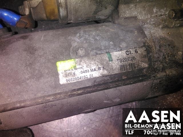 Starter diesel til Citroën Berlingo 2008-2015 (Type II, Fase 1) (VALEP|5802 AE|5802 CE|16 381 168 80)