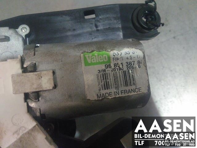 Viskermotor bakrute til Citroën Berlingo 2008-2015 (Type II, Fase 1)  (VALEO|9685138780|)