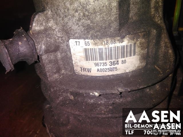 Servo pumpe elektrisk til Citroën Berlingo 2008-2015 (Type II, Fase 1) (TRW|9673536480|4008 H1|4008 N0)