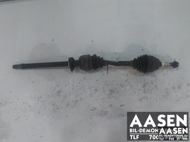 Drivaksel høyre foran, diesel/manuell til Opel Zafira B, 2005-2011  (13214837)