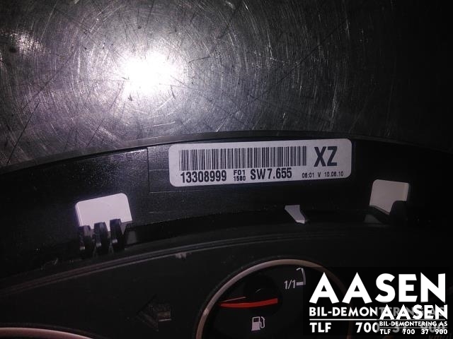 Instrumentpanel til Opel Zafira B 2005-2011 (SIEMENS|13308999|)