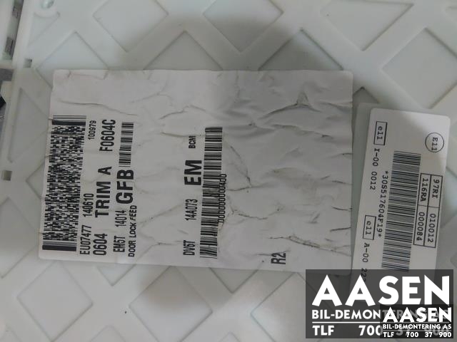 Styreenhet diverse til Ford Focus 2014-2018 (Type III, Fase 2)  (DV6T 14A073 EM|)