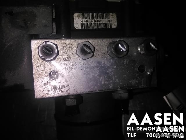 ABS sentral til Peugeot 308 2011-2013 (Type I, Fase 2)  (BOSCH|9666957480|0265252070|)
