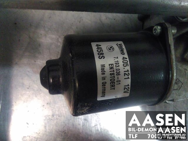 Viskermotor frontrute komplett m/overføring til BMW 1-Serie 2004-2011 (E81/E82/E87/E88) (E81/E82/E87/E88) (VALEO|7.193.036-01|)
