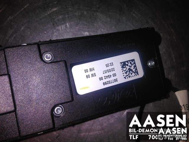 Bryter ruteheis førerdørspanel til Volvo S80 2006-2013 (Type II, Fase 1)  (30773269|)