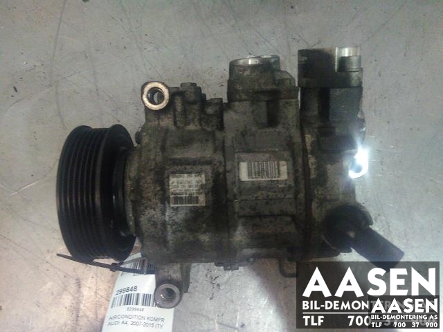Aircondition kompressor til Audi A4 2007-2014 (Type IV) (B8) (B8) (DENSO|8K0 260 805 E|)