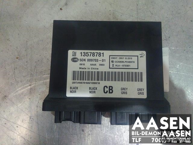 Styreenhet diverse til Opel Ampera 2012-2014 (Type I) (HELLA|13578781|)