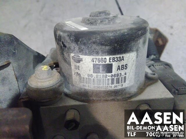 ABS sentral til Nissan Navara 2005-2010 (Fase 1) (D40) (D40) (ATE|47660EB33C|47660EB33D|47660 EB33A)