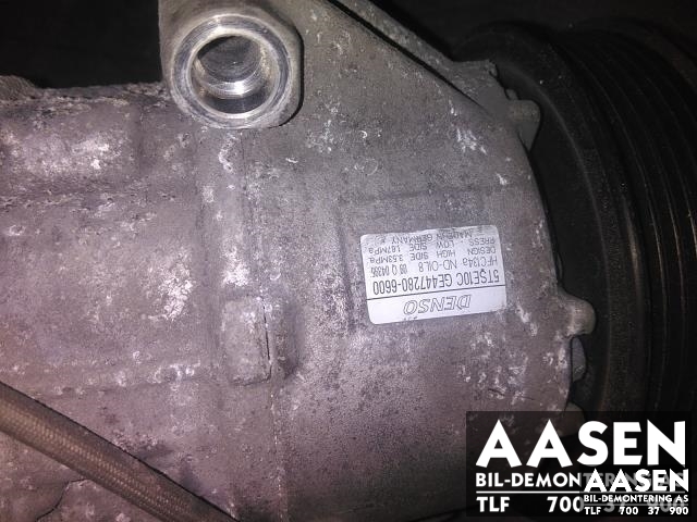 Aircondition kompressor til Toyota Auris 2013-2015 (Type II, Fase 1)  (DENSO|88310-02810|447280-6600|)