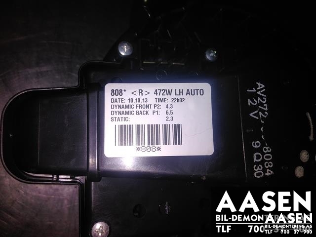 Varmeapparat motor til Toyota Auris 2013-2015 (Type II, Fase 1)  (DENSO|)