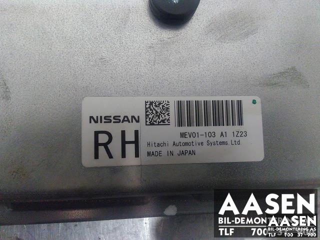 Styreenhet motor til Nissan Leaf 2011-2017 (Type I)  (HITACHI|237D03ND1D|237D03ND1E|)