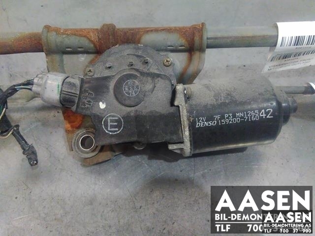 Viskermotor frontrute til Mitsubishi Outlander, 2003-2006 (Type I)  (DENSO|159200-7160)