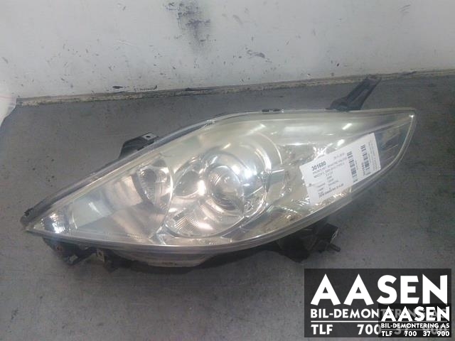 Frontlykt venstre halogen til Mazda 5, 2005-2010 (Type I)  (CC30-51-0L0D)