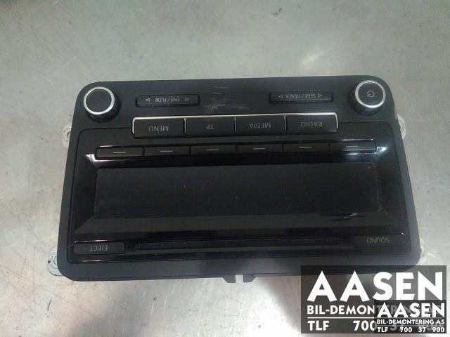 Bilstereo til VW Touran 2010-2015 (Type I, Fase 3) (BOSCH|1K0035186AP|)