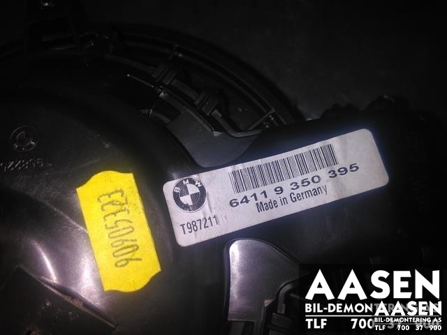 Varmeapparat motor til BMW 3-Serie 2012-2018 (F30/F31/F34) (F30/F31/F34) (VALEO|64119350395|)