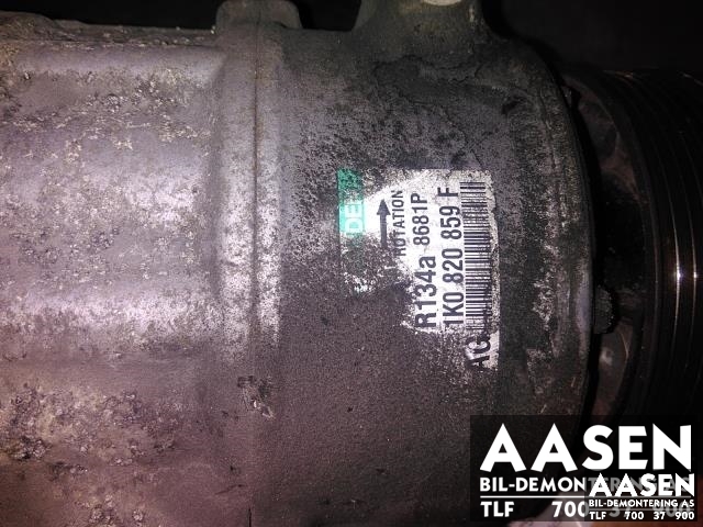 Aircondition kompressor til VW Touran 2007-2010 (Type I, Fase 2)  (SANDEN|1K0 820 859 F|)