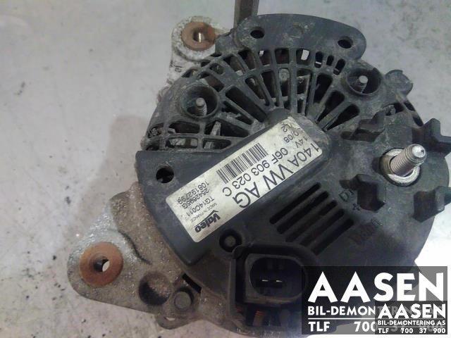 Dynamo diesel til VW Touran 2007-2010 (Type I, Fase 2)  (VALEO|06F903023C|)