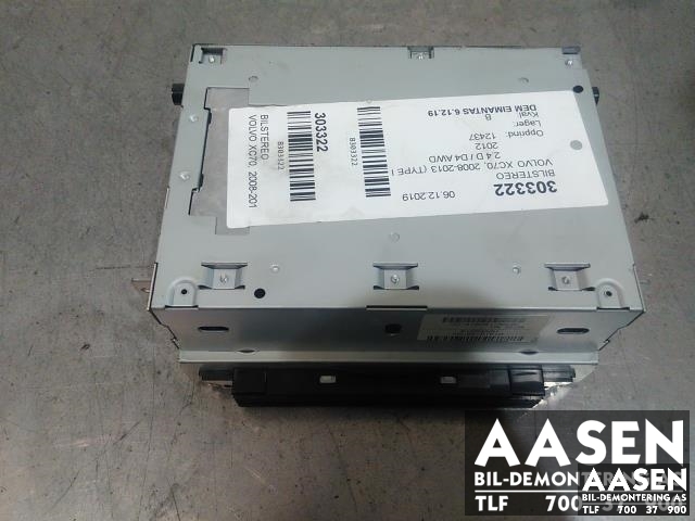 Bilstereo til Volvo XC70, 2008-2013 (Type II, Fase 1)  (ALPINE|31358285AA)