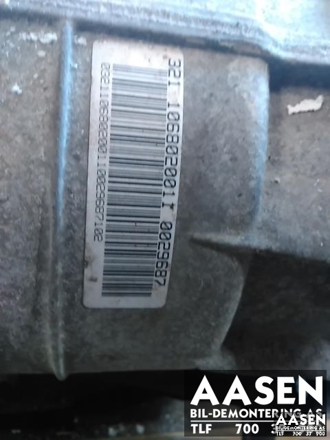 Girkasse 4WD hovedkasse til BMW X5 2000-2006 (E53) (E53) (24 00 7 564 332|)