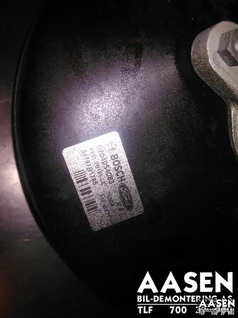 Bremsekraft-forsterker til Ford Fiesta 2008-2012 (Type VI, Fase 1)  (BOSCH|8V512B195CE|0204054083|)