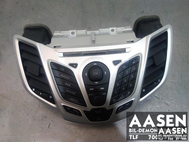 Bilstereo betjeningspanel til Ford Fiesta, 2008-2012 (Type VI, Fase 1)  (8A6T18K811BE)