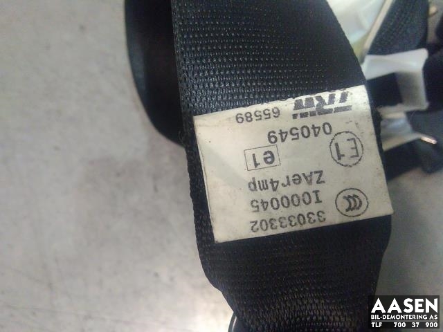 Sikkerhetsbelte foran høyre til BMW X3 2007-2010 (Fase 2) (E83) (E83) (TRW|72 11 3 448 358|)