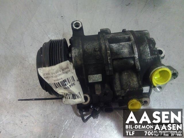 Aircondition kompressor til BMW 1-Serie 2004-2011 (E81/E82/E87/E88) (E81/E82/E87/E88) (DENSO|64 52 6 987 862|)