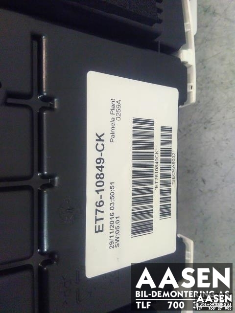 Instrumentpanel til Ford Transit Courier 2014-2018 (Type I, Fase 1)  (ET76-10849-CK|)