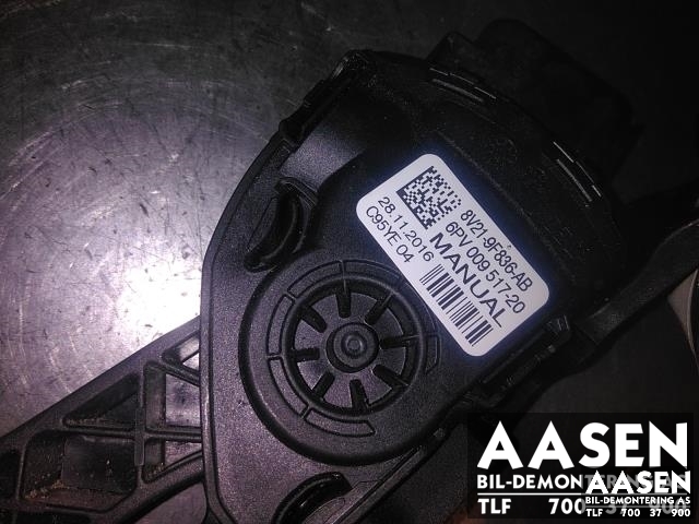 Pedal gass til Ford Transit Courier 2014-2018 (Type I, Fase 1)  (HELLA|8V21-9F836-AB|)