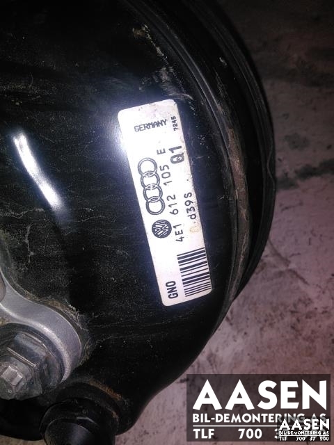 Bremsekraft-forsterker til Audi A8 2003-2010 (Type II)  (4E1612105E|)