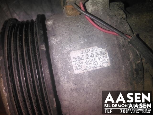 Aircondition kompressor til Smart Forfour 2004-2007 (Type I) (W454) (W454) (DENSO|447220-9684|)
